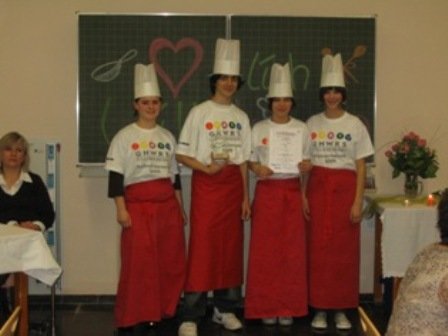 Kochwettbewerb Präsentation